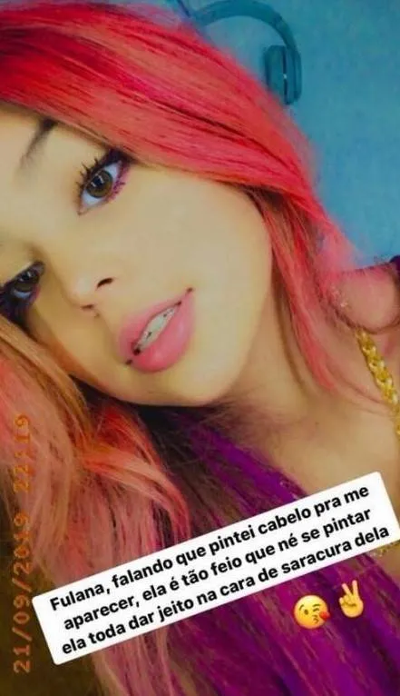 Melody e MC Loma protagonizam barraco na web: 'Cara de saracura'