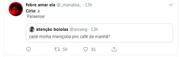 Paraenses
comemoram a chegada de outubro com memes