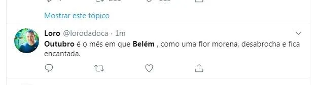 Paraenses
comemoram a chegada de outubro com memes
