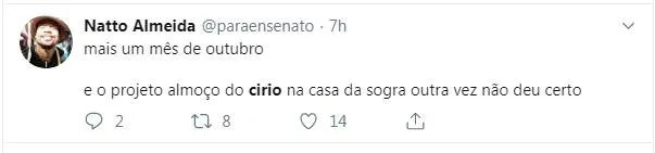 Paraenses
comemoram a chegada de outubro com memes