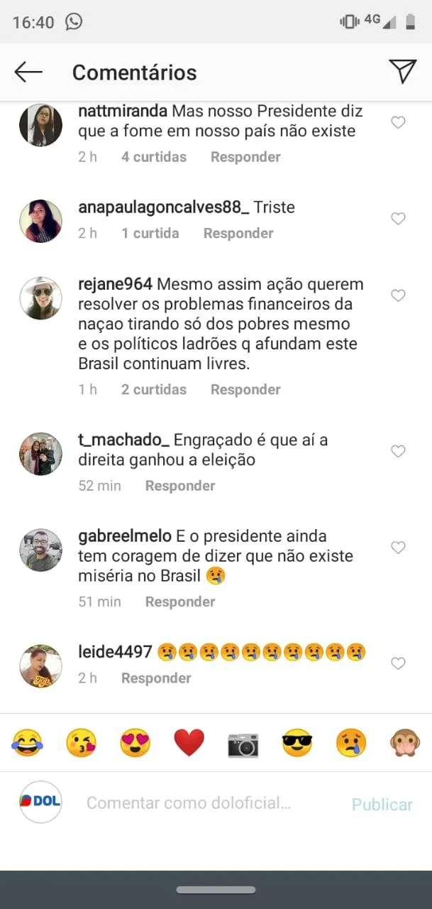 Internautas criticam Bolsonaro em foto de artista paraense