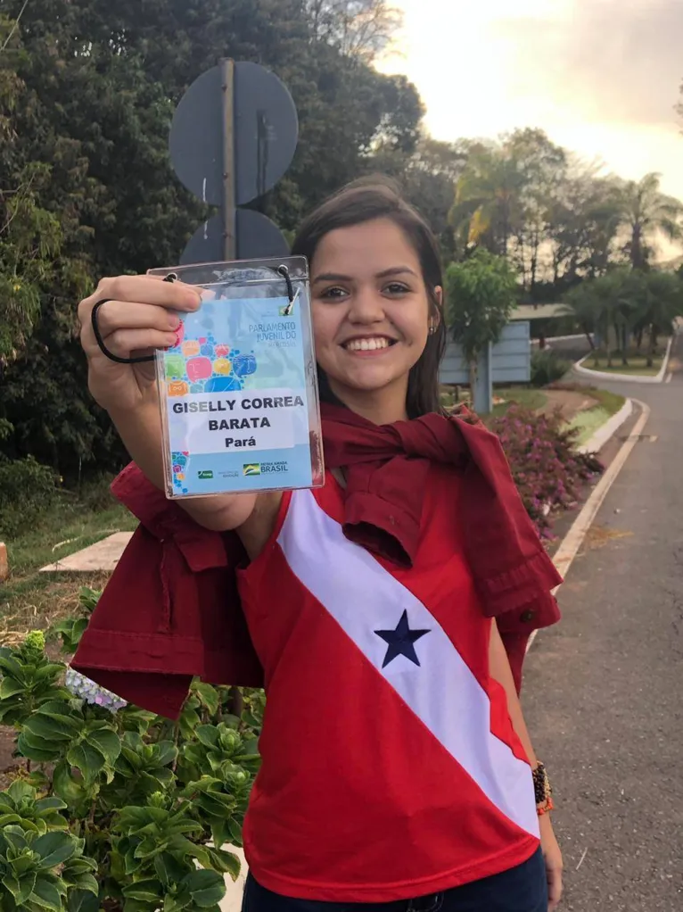 Estudante paraense é presidente de Parlamento Juvenil no Brasil
