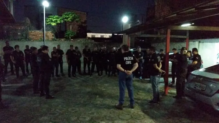 Policia Civil cumpre mandados de busca e apreensão nesta terça-feira no Benguí