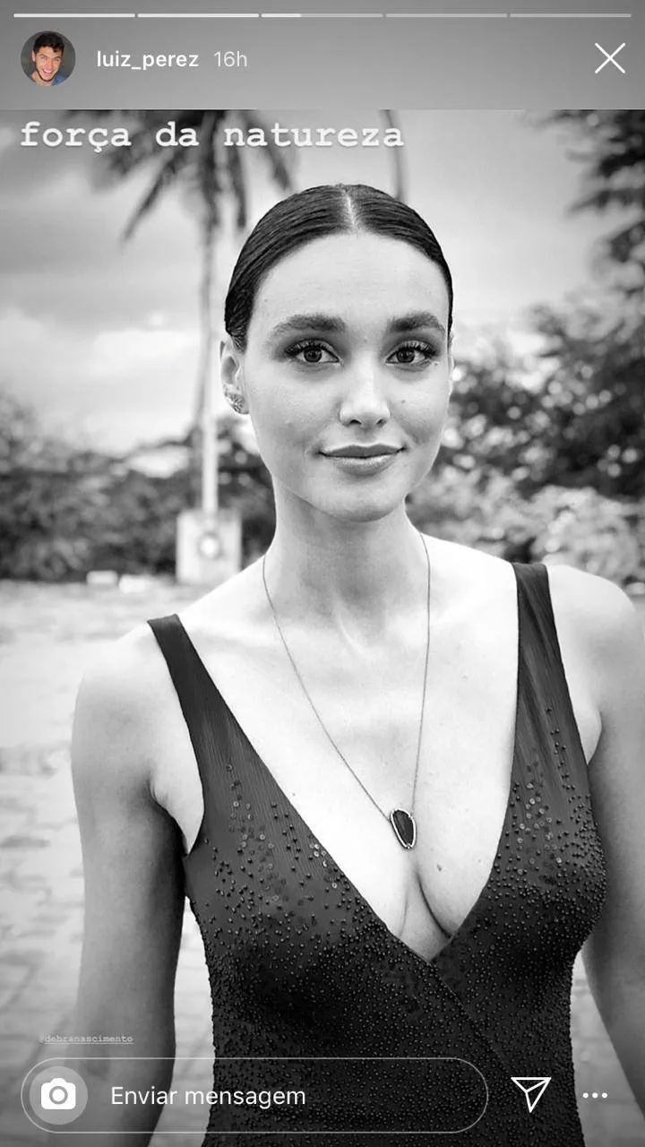 Namorado de Débora Nascimento se derrete por atriz na web