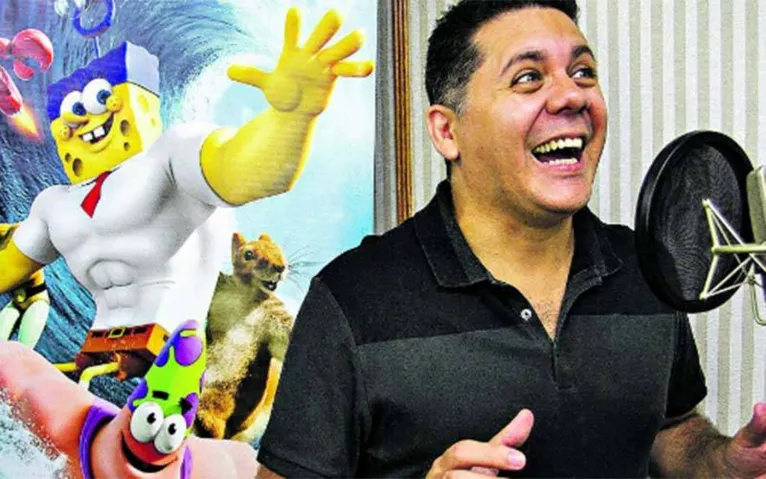 O dublador Wendel Bezerra, voz do Bob Esponja, está entre os convidados.