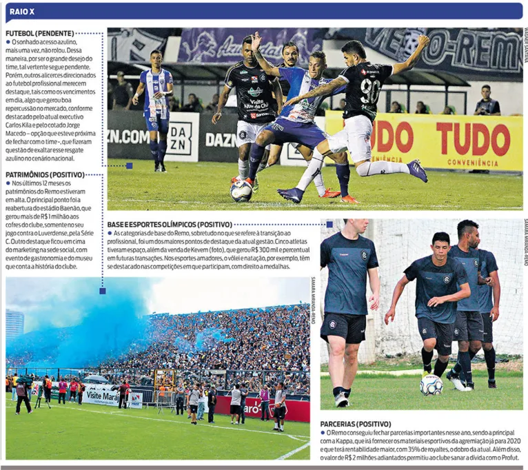 Gestão azulina de Fábio Bentes completa 1 ano