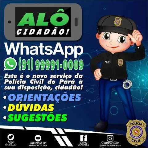 Polícia Civil lança canal para atender população