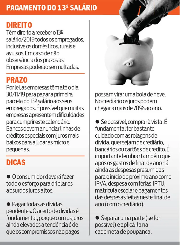 Pagamento do 13º salário vai injetar R$ 4,1 bilhões na economia do Pará