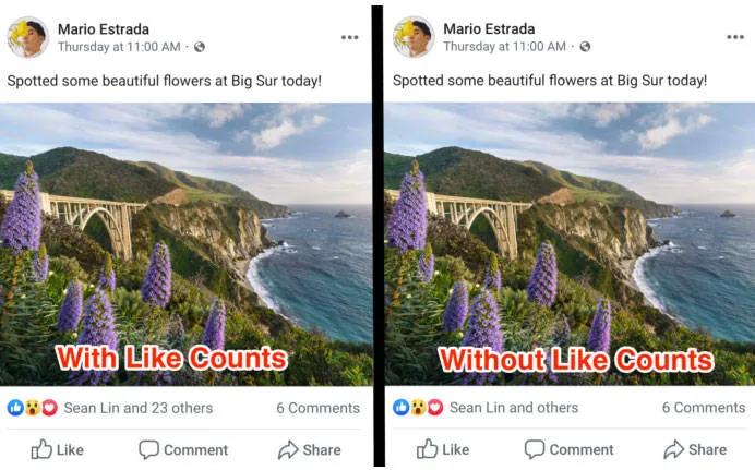 Facebook vai esconder número de likes em posts a partir de hoje