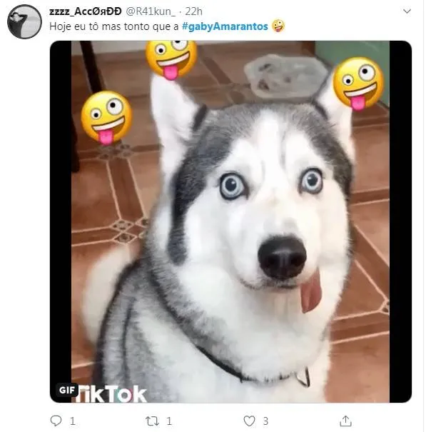 Gaby
Amarantos ganha memes depois de cair do palco em 'bate cabelo'