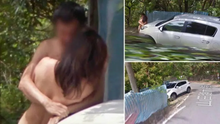 Casal em momento íntimo é flagrado pelo Google Maps 
