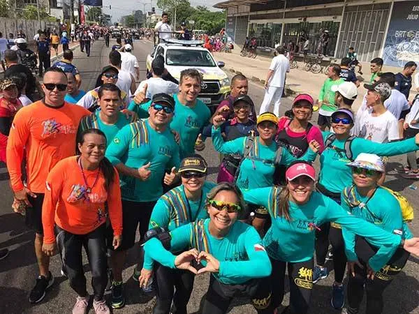 Grupo se reúne todos os anos para homenagear Nossa Senhora de Nazaré. 