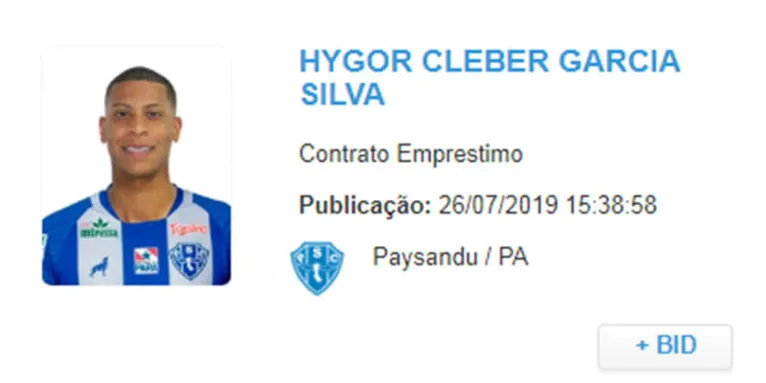 Reforço bicolor é regularizado e pode enfrentar o Boa Esporte-MG