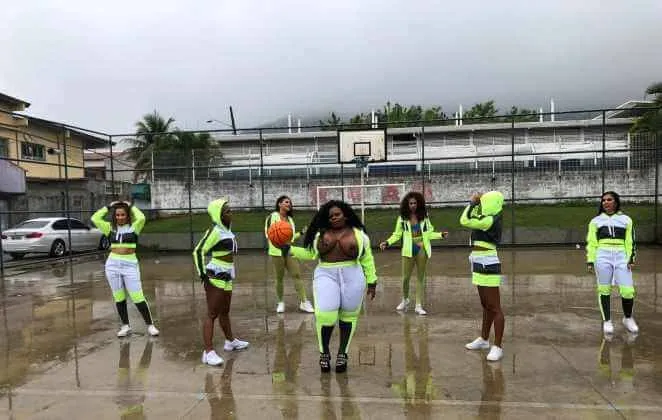 Jojo Todynho esteve em Bangu para gravar videoclipe