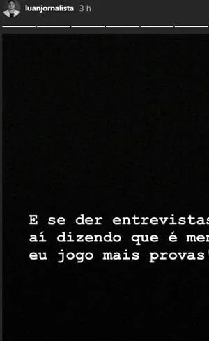 Jornalista diz
que teve caso com Scooby enquanto ele era casado com Luana 