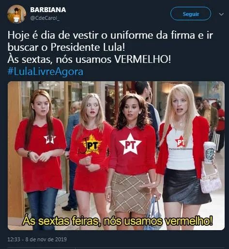 Internautas criam e se divertem com memes após soltura de Lula 