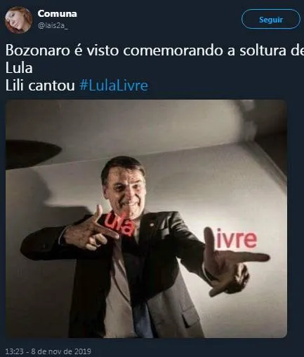 Internautas criam e se divertem com memes após soltura de Lula 