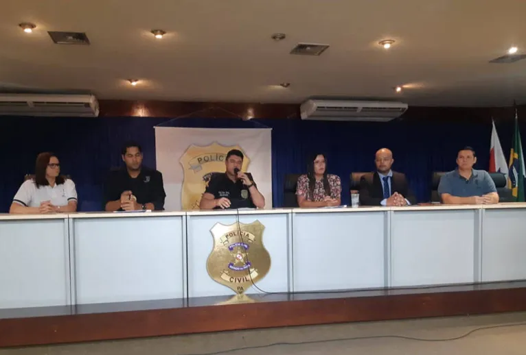 Coletiva de imprensa repassa detalhes da investigação