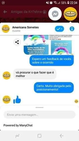 Comentário homofóbico de funcionária foi denunciado