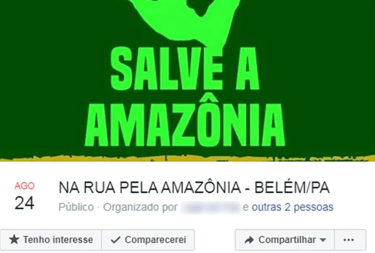 O ato é promovido em rede social e já possui mais de mil pessoas engajadas com a causa