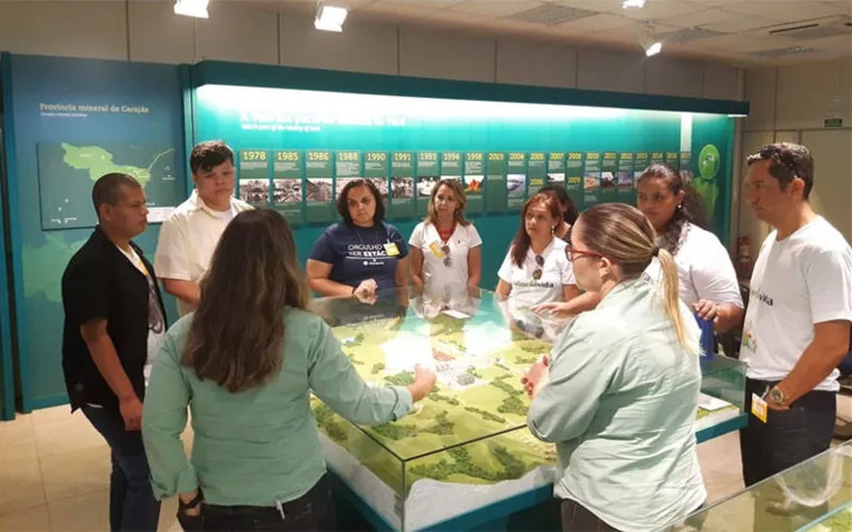Vencedores do desafio "Vale na Universidade" visitam operações da Vale no Pará