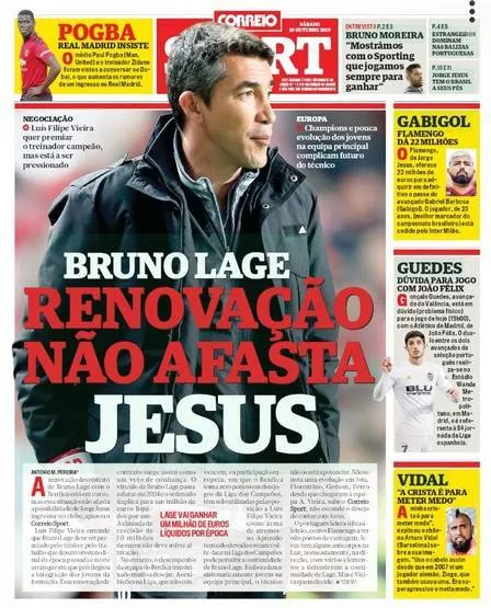 Jornal português erra e coloca foto de sósia de Gabigol em sua capa