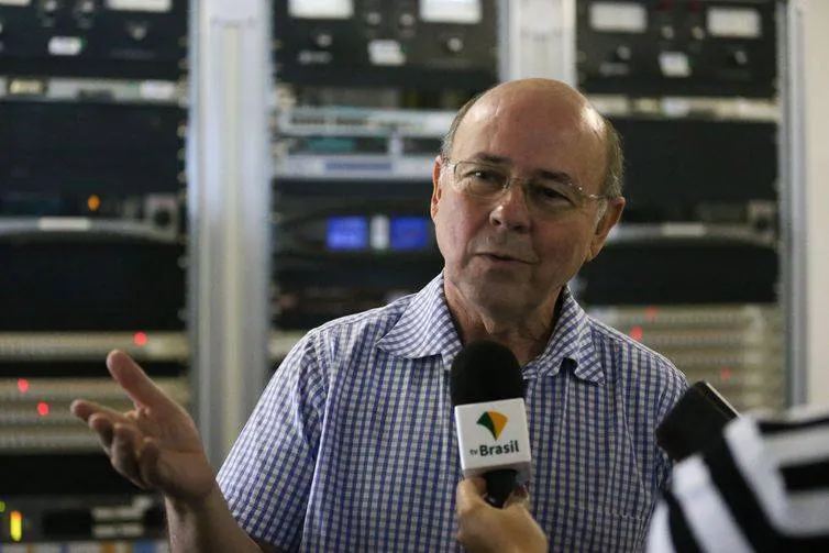 Presidente da EBC, Luiz Carlos Pereira Gomes, reinaugura subsestação da Rádio Nacional da Amazônia