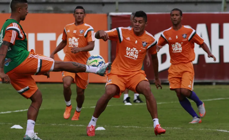 Edson e Lucas no Fluminense