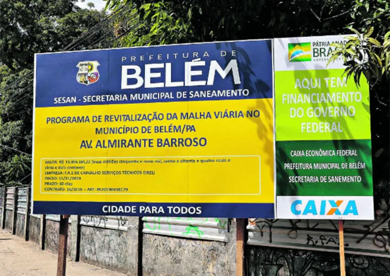 Desnivelamento na Almirante Barroso preocupa condutores