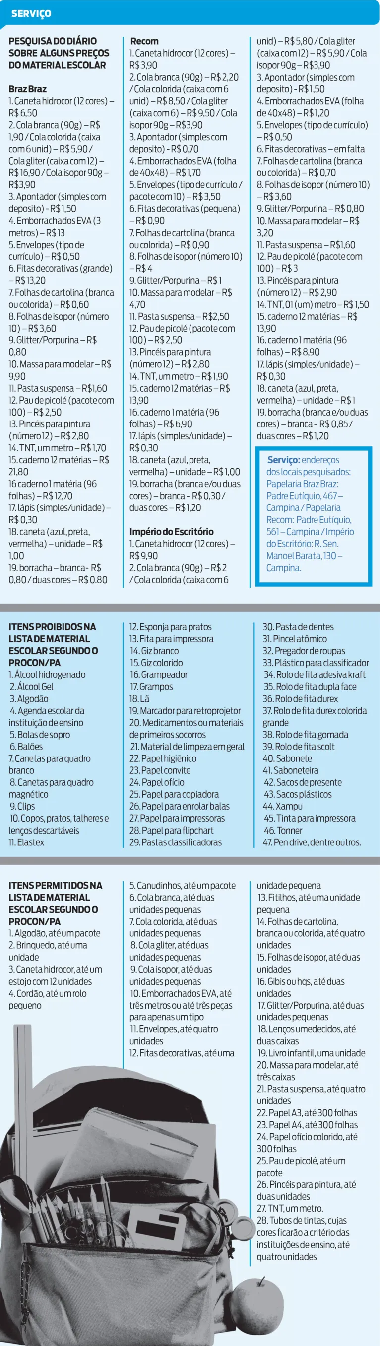 Volta às aulas: economize na compra do material escolar