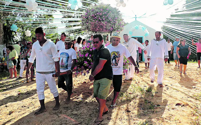 Comunidade do Caraparu celebra os 101 anos do Círio das Águas