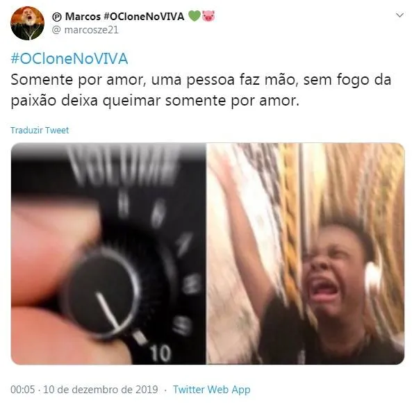 Reestreia de
"O Clone" agita a web. Veja os memes