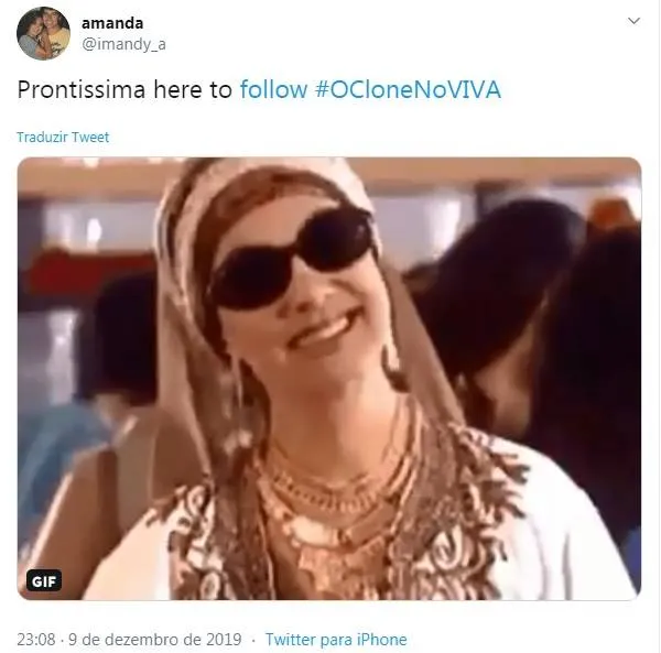 Reestreia de
"O Clone" agita a web. Veja os memes