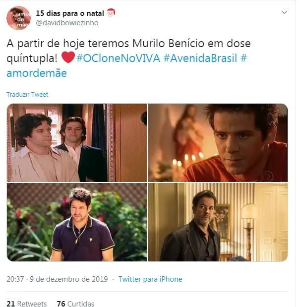 Reestreia de
"O Clone" agita a web. Veja os memes