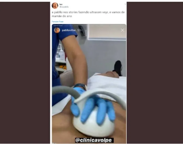 Grávida? Pabllo Vittar compartilha ultrasom e fãs declaram: 'mamãe do ano'