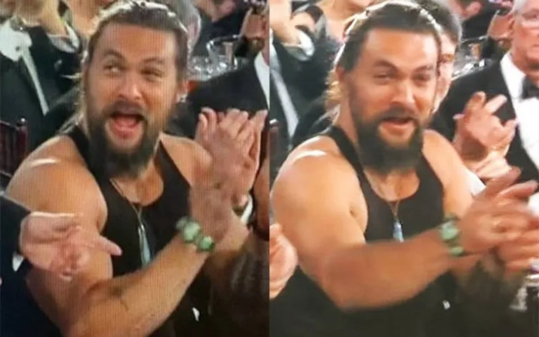 Ator de 'Aquaman' usa traje inusitado e viraliza na web