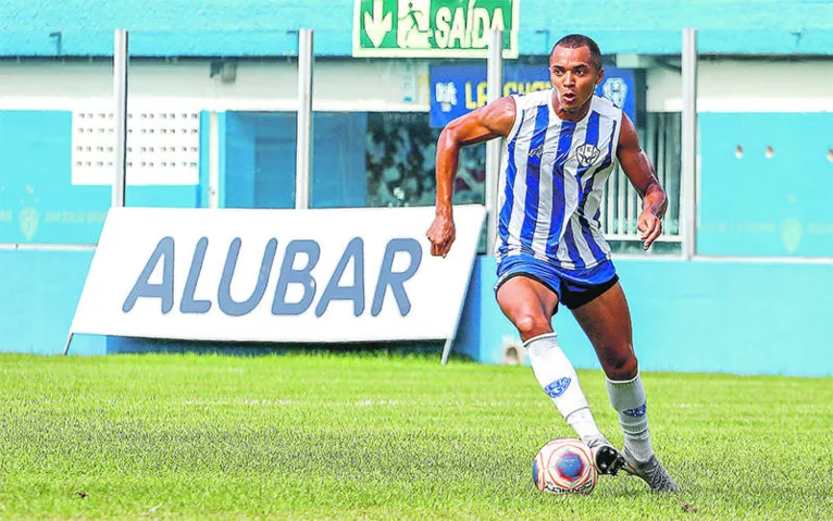 Deivid Souza entrou no segundo tempo na 1ª rodada e já pode sentir o gostinho de envergar a camisa bicolor.