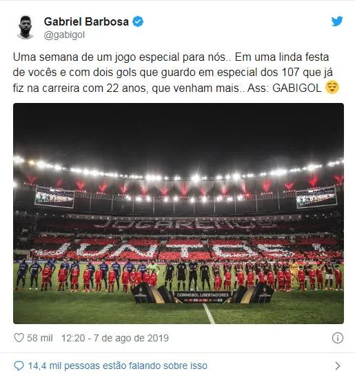 Torcedores do Flamengo estão incomodados com estrelismo de Gabigol