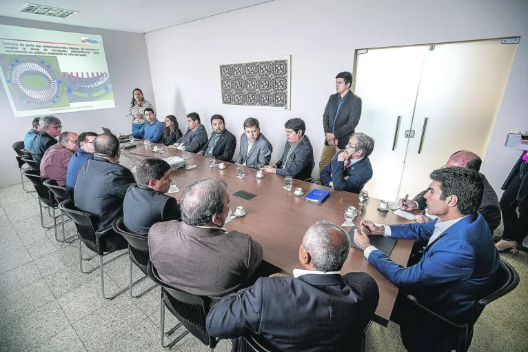 Governador Helder Barbalho conheceu os detalhes previstos nas obras de revitalização e readequação do estádio 