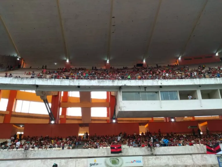Veja imagens da torcida que vai assistir à final da Libertadores no Mangueirão