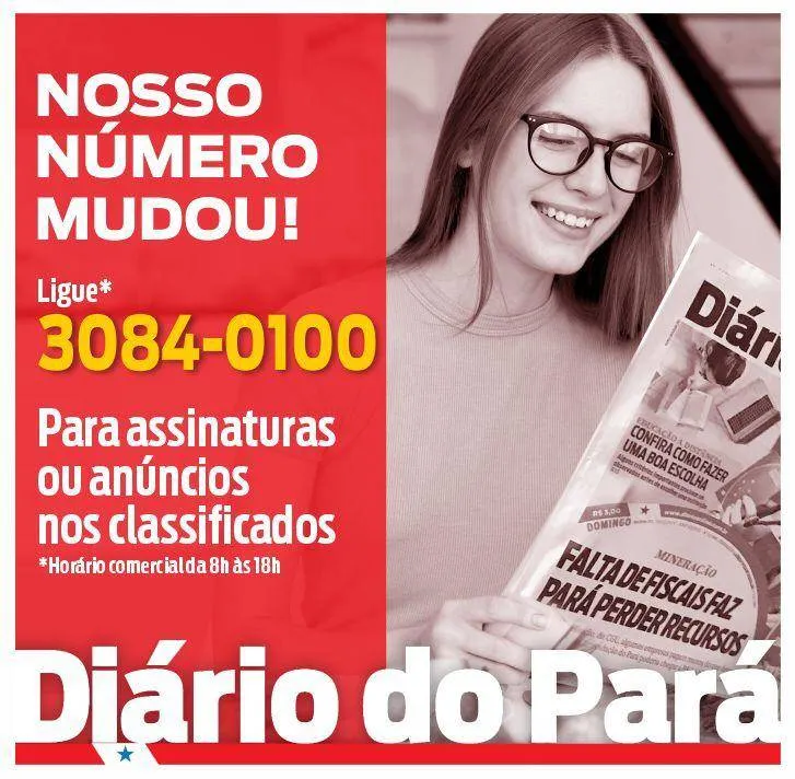 Quer anunciar ou assinar o Diário do Pará? Saiba como!