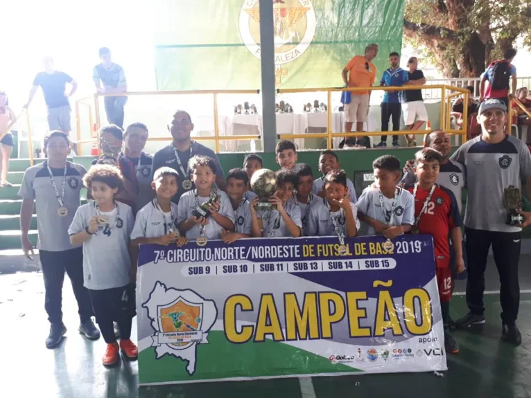 Remo conquista títulos no futebol de salão