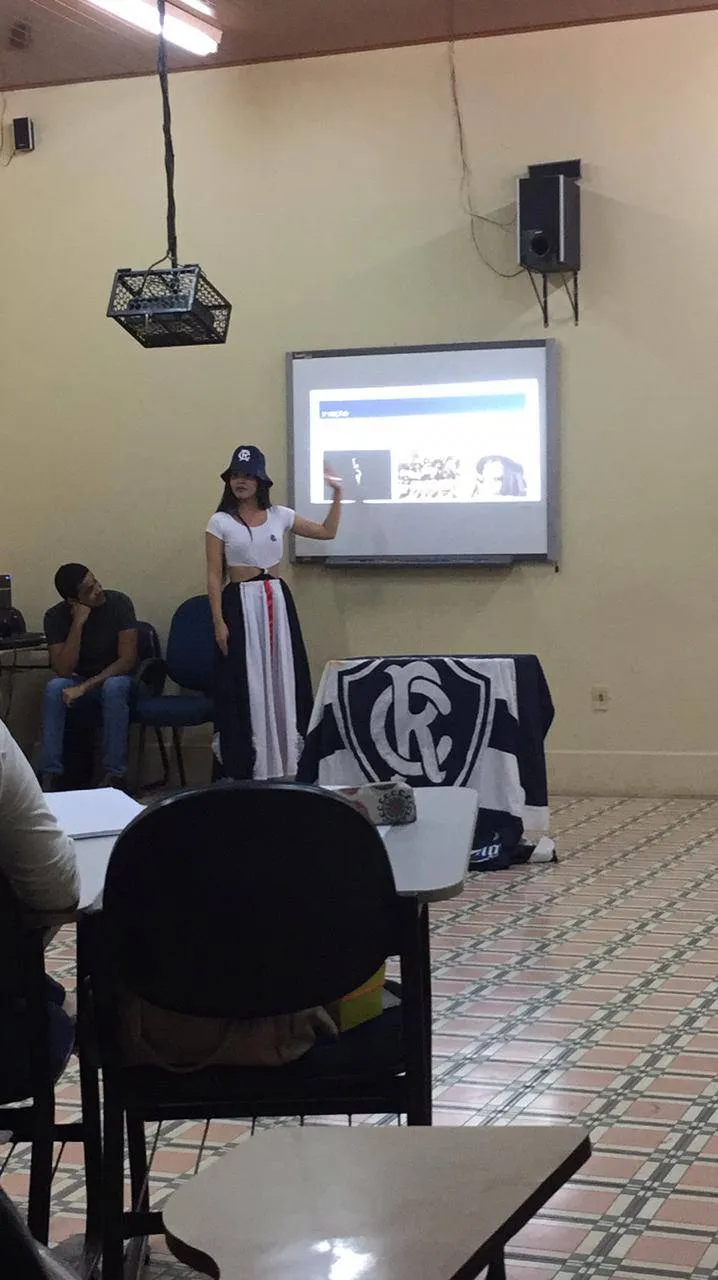 Estudante que levou o Remo para defesa de TCC se impressiona com repercussão na web