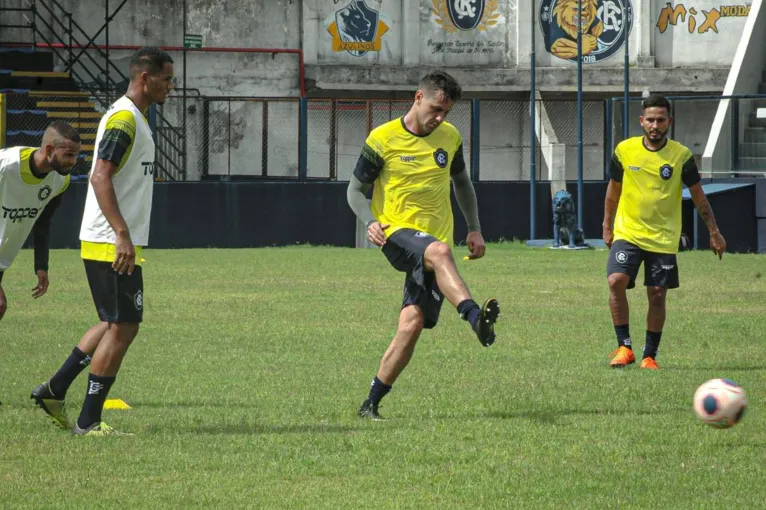 Edu já treina em Belém para a aproxima temporada.