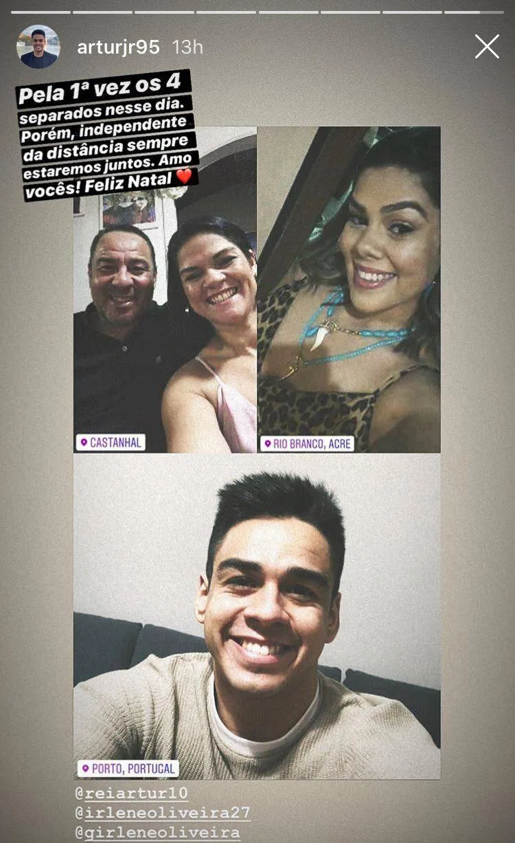 Jogadores do Remo se reúnem na noite do Natal