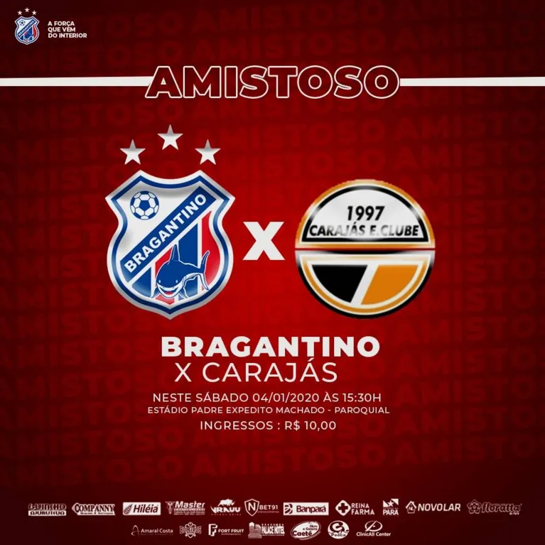 Amistosos movimentam times que vão disputar o Parazão