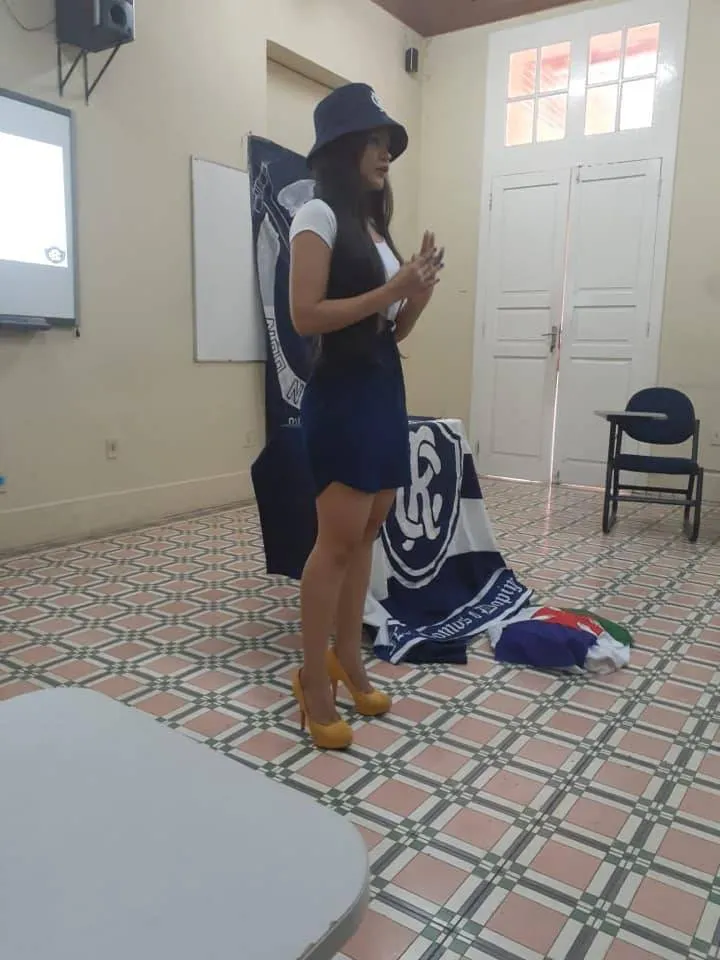 Torcedora usa o Clube do Remo para defesa de TCC