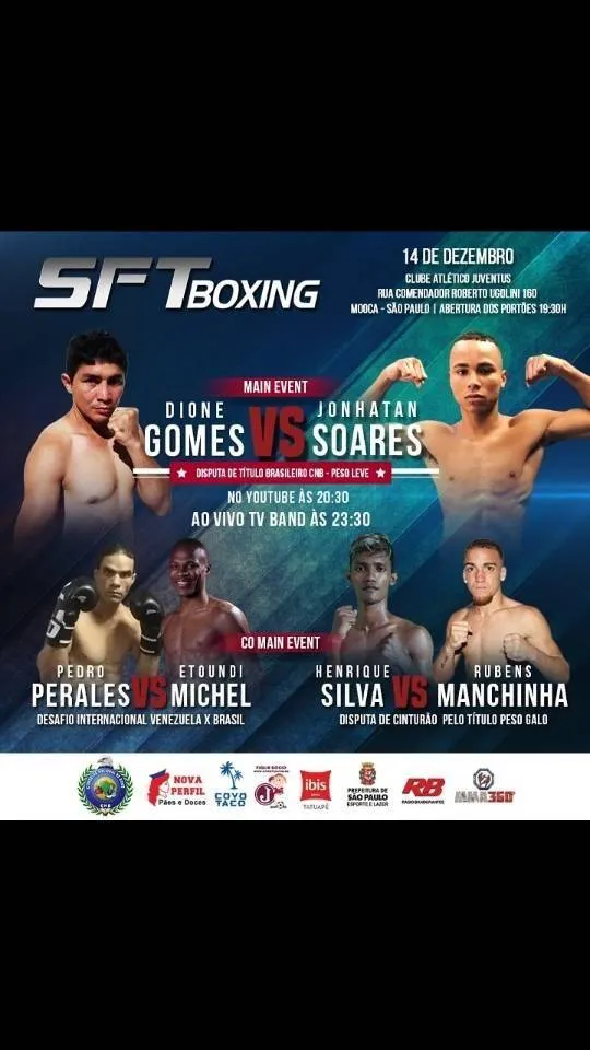 Paraenses disputam cinturão no boxe com transmissão da RBATV