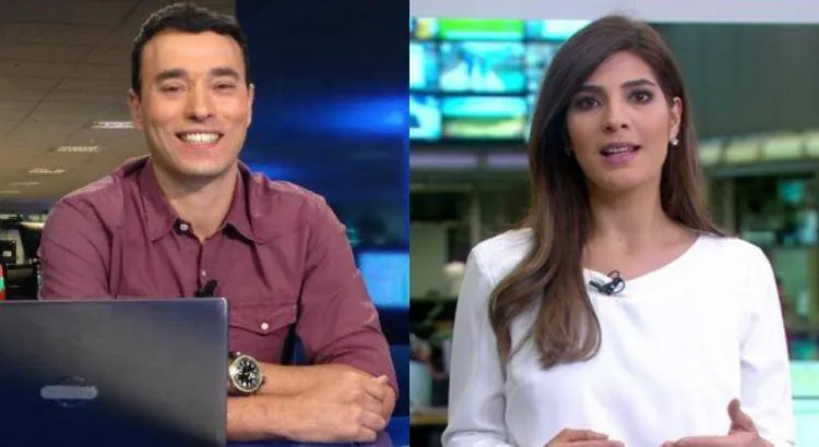Telão
flagra jornalistas trocando carinhos no Réveillon. Veja!