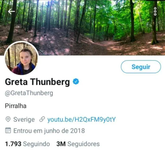 Ativista Greta Thunberg debocha de Bolsonaro após ser chamada de pirralha